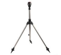 Arroseur de pelouse rotatif à 360 degrés avec trépied réglable en hauteur pour irrigation de jardin avec jet d'eau fin