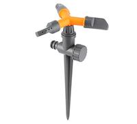 Arroseur de pelouse Rotatif Automatique à 360 degrés |Système d'arrosage de Jardin réglable à 3 Bras |Pulvérisateur de 26 Pieds pour pelouse/Jardin/Ferme |Couverture de 8 m,