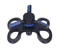 Arroseur de pelouse trifurqué à Rotation Automatique à 360 °, pour l'irrigation du Jardin, Placement Stable, couplage Rapide