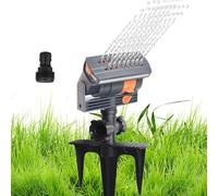 Arroseur d'eau à rotation automatique pour jardin, tourelle d'arrosage, système d'irrigation automatique pour cour, jardin, herbe, fleurs, plantes, arbustes