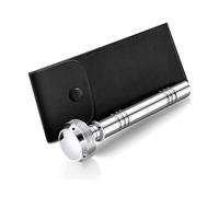 Arroseur d'eau bénite de poche avec étui en cuir - Outil de poche religieux Aspergillum pour cérémonies membres du clergé Aspergillum