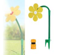 Arroseur d'eau de Fleurs Dansant Fou, arroseur d'eau de Fleurs Dansant Fou 2025, Outils d'arrosage intéressants, adaptés à l'arrosage des Jardins, adaptés aux pelouses et aux Jardins(Yellow)