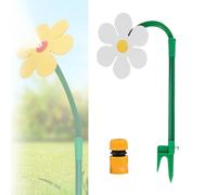 Arroseur d'eau de Fleurs Dansant Fou, arroseur d'eau de Fleurs Dansant Fou 2025, Outils d'arrosage intéressants, adaptés à l'arrosage des Jardins, adaptés aux pelouses et aux Jardins(White)