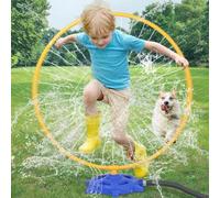 Arroseur d'eau en forme de moulin à vent, jouet d'été rotatif à 360 °, jeux d'été amusants pour jardin, pelouse, animaux de compagnie, famille, jardin et jardin (S2)