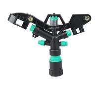 Arroseur d'eau industriel rotatif en plastique 4 buses conception de buse couverture grande surface ferme arrosage de jardin instrument pour vergers jardin haute performance buse d'eau