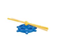 Arroseur d'eau moulin à vent, nouvelles améliorations rotatives à 360 ° avec 36 buses de pulvérisation, 2 arroseurs d'eau, arroseurs avec R Toy 2,5 cm