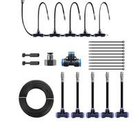 Arroseur d'eau pour pelouse, d'arrosage pour pelouse - d'arrosage automatique de jardin 360 ° rotatif | Conception réglable pour économiser l'eau pour arroser les lits surélevés et les fournitures de