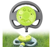 Arroseur d'eau rotatif à 360°, 8 modes réglables, arroseurs de jardin rotatifs, pulvérisateur d'irrigation automatique, système d'arrosage multifonction pour couverture de pelouse, jardin (vert)