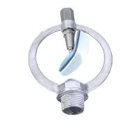 Arroseur d'irrigation à tête papillon en métal de 1,27 cm pour arrosage rotatif à 360 degrés de pelouse, jardin, paysage et serre - Pulvérisateur d'extérieur robuste