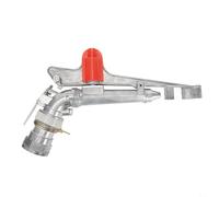 Arroseur d'irrigation agricole 5,1 cm en alliage d'aluminium Tête de pulvérisation réglable à 360° pour arrosage de la ferme, pelouse, jardin, rayon de 26 à 36 m, débit de 18 à 20,5 m3/h, pression de