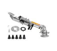 Arroseur d'irrigation agricole avec 5 buses, pulvérisateur d'arrosage rotatif à 360° pour grandes exploitations forestières, vergers