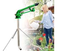 Arroseur d'irrigation agricole pour pelouse et jardin de grande surface, équipement industriel de dépoussiérage, design trépied robuste