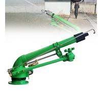 Arroseur d'irrigation agricole, pulvérisation d'irrigation par aspersion de pelouse, rotation automatique à 360 °, diamètre de la buse 16-24 mm, pour l'irrigation des terres agricoles, dépoussiérage