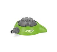 Arroseur d'irrigation Jardin multijets 8 Fonctions Raccord Ø 19 / 25 mm Rayon 8m