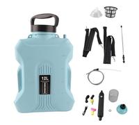 Arroseur électrique portatif à épaule Rechargeable de 12l, Outils d'arrosage, Bouteille d'arrosage atomisée, pulvérisateur d'eau pour Plantes de Jardin (Bleue)