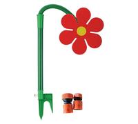 Arroseur Folie Marguerite, Rotation à 360° et Danse de Fleur pour Le Jardin, Jeux d'eau Amusants pour Chiens, Enfants et Jardinage, Sprinkler de Soleil Riant et Pétale de Marguerite en Mouvement