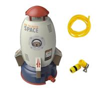 Arroseur Fusée, Arroseur Fusée Spatiale Rotatif À 360°, Contrôle De La Pression De l'eau, Jouet Arroseur Fusée pour Garçons Et Filles, Arroseur Fusée Spatiale Longue Durée, Arroseur Fusée