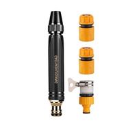 Arroseur Haute Pression Pour Lavage Auto, Pistolet D'arrosage Portatif En Métal Réglable, Surpresseur Pour Tuyau D'arrosage, Idéal Pour Le Nettoyage Extérieur