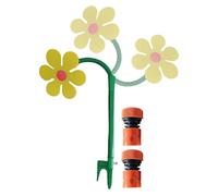 Arroseur Marguerite Pour Chiens - Dispositif d'Arrosage à Rotation 360° en Forme de Marguerite,Système D'Irrigation De Jardin - pour Cour Jardin Potager Ferme Verger Parc Espaces Verts Propriétaires E