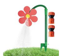 Arroseur Marguerite pour Chiens - Dispositif D'Arrosage Marguerite À Rotation 360° | Système D'Irrigation De Jardin | pour Cour Jardin Potager Ferme Verger Parc Espaces Verts Propriétaires Entretien