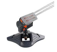 Arroseur Oscillant - 16 Buses Robuste à Grande Couverture | Réglable pour Arrosage De Pelouse,pour Jardin Cour Massifs Fleurs Arrière-Cour Parc Ferme Irrigation Extérieure