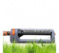 Arroseur oscillant à 19 buses, kit de connexion rapide, avec kit d'arrosage robuste de 45 x 15 x 7 cm, kit d'accessoires de jardin, pour une utilisation quotidienne en extérieur