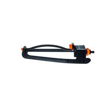 Arroseur Oscillant M, Réglage Facile De La Portée, Economiseur D'Eau, Pied Plastique Robuste, Taille Universelle, Portée 16 X 17 M, 298 G, Noir/Orange, 1023659