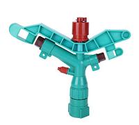 Arroseur Pivotant DN25 G1in, Bras Oscillant, Rotation 360 Degrés, Irrigation Agricole Durable - Plastique PP Résistant, Portée 15-21m, Usage pour Pelouse et Parc