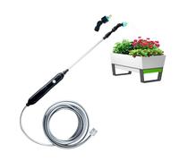 Arroseur Portable - Pistolet d'arrosage télescopique à Piles avec réglable | Accessoire d'arrosage Automatique pour l'entretien des dans Le Jardin, la Cour, la pelouse et la terrasse