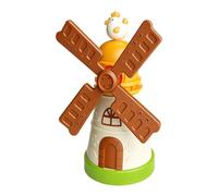 Arroseur pour enfants - En forme de moulin à vent - Jouet pour jardin - Pour l'extérieur, jardin, terrasse, arrière-cour, pelouse, parc, bord de piscine, excursions