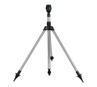Arroseur pour grandes surfaces - Arroseur circulaire avec trépied, arroseur rotatif à trois pieds - En acier inoxydable - Arroseur de jardin télescopique - Pour cour, jardin, pelouse