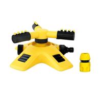 Arroseur pour jardin, arroseur d'eau rotatif à 360 degrés pour cour, grande surface, enfants et animaux domestiques, économie d'eau, buse rotative