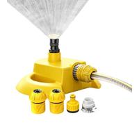 Arroseur pour pelouse, large couverture d'irrigation rotative automatique, arroseur pour arrosage des , pour légumes, utilisation extérieure, pelouse, jardin, cour, paysage et facteur