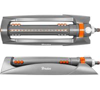 Arroseur quadrangulaire Bradas WHITE LINE 18 buses gris / orange