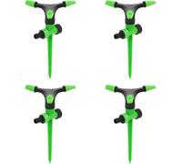 Arroseur rotatif 4 pcs. Vert et noir 16x13,5x25,5 cm ABS PP