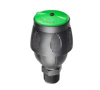 Arroseur rotatif à 360 degrés réglable en métal - Buse en acier inoxydable pour l'irrigation de pelouse et de jardin - Économie d'eau - Vert, orange, argent (buse verte)
