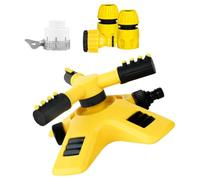 Arroseur Rotatif Automatique 360° avec Angle Réglable, Jardin et Pelouse