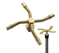 Arroseur Rotatif Automatique Buse D'Arrosage À 3/4 Bras D'Irrigation | Tête Arroseur À Rotation 360° Système Irrigation Pour Jardin, Cour, Terrasse, Maison, Extérieur, Arrosage De Parterre De