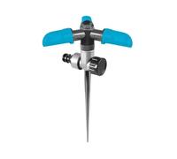 CELLFAST Arroseur Circulaire 3 épaules Arroseur De Jardin pour Pelouse Fleurs Plantes 18 Buses Basic