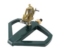 Arroseur Rotatif De Jardin, Automatique 360 DegréS Rotatif Arroseur RéGlable SystèMe, Ajustable sur Une Grande Surface des Petites et Moyennes Surfaces pour Arrosage De La Pelouse (Yellow)