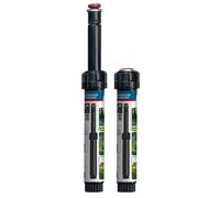 Arroseur rotatif réglable - Portée 4-6,40 m - Plein cercle 360° - Entrée 15x21 mm - Élévation 10 cm - Résistant aux UV