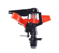 Arroseur rotatif réglable pour irrigation goutte à goutte pour jardin et pelouse, buse à 360°, rayon de pulvérisation de 4 à 8 m, PP, convient pour tuyaux d'arrosage standard