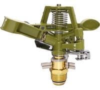 Arroseur sectoriel en métal, 1/2" 10-15m 10-20l/min Arroseur pulsé Impulsion