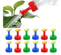 Arroseur supérieur de Bouteille, 12 pièces, arroseur de Bouchon Bouteille en Plastique et buse d'arrosage supérieure pour l'arrosage des Plantes et l'irrigation du Jardin