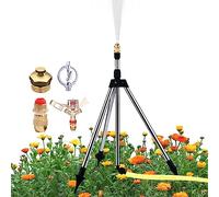 Arroseur trépied de Jardin | Arroseur d'eau télescopique | Arroseur télescopique pour l'irrigation d'une Grande Zone de Couverture de la Cour