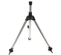Arroseur trépied en métal réglable en hauteur 90 cm avec pulvérisateur rotatif et insert de sol sécurisé pour une couverture efficace de l'eau du jardin