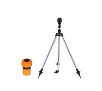Arroseur trépied étanche réglable à 360 degrés avec connecteur rapide de 1,9 cm pour pelouses efficaces - Trépied d'arrosage pour grands jardins
