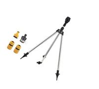 Arroseur trépied réglable à 360° anti-fuite avec raccord rapide de 1/2" pour une pelouse efficace et un arrosage du jardin Tête d'arrosage de grande surface