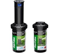 Arroseur tuyère réglable - Portée 4,60 à 10,70m - Réglable 40° à 360° - Entrée 15x21 mm - Élévation 10 cm