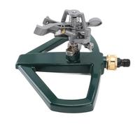 Arroseurs automatiques rotatifs réglables à 360° pour Cour, arroseur activé par Le Mouvement Jaune, Grande Couverture, Distribution Uniforme de l'eau pour l'arrosage de la (Argent)